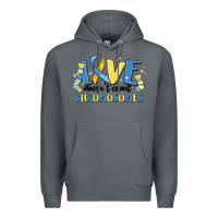 Rock love dose count chromosomes Premium Hoodie - MaliasSmallBusiness