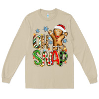 Mushroom oh snap christmas cookie Long Sleeve Tee - Zillion Design Studio
