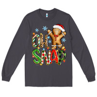 Smoke oh snap christmas cookie Long Sleeve Tee - Zillion Design Studio