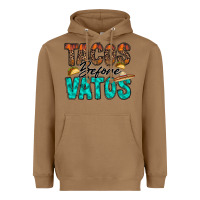 Toasted Coconut tacos before vatos Heavyweight Hoodie - RacoonDesign