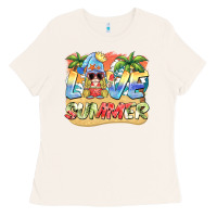 Bone love summer gnomes  Background Ladies Tee - BarkalooDesign