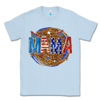 Dusty Blue 4th of july mama Classic Tee - texasbilliewilder