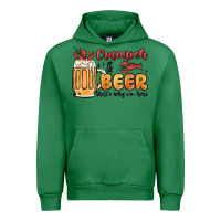 Emerald crawfish and beer that's why i'm here Urban Hoodie - MaliasSmallBusiness
