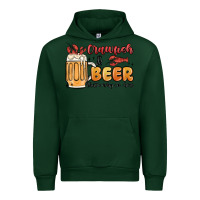 Forest Green crawfish and beer that's why i'm here Urban Hoodie - MaliasSmallBusiness