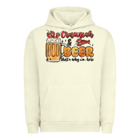 Pigment Pistachio crawfish and beer that's why i'm here Urban Hoodie - MaliasSmallBusiness