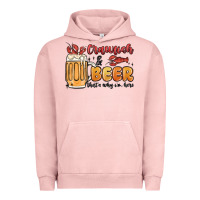 Pigment Salmon crawfish and beer that's why i'm here Urban Hoodie - MaliasSmallBusiness