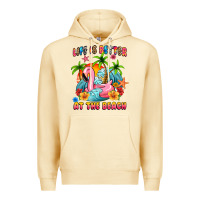 Pina Colada life is better at the beach Premium Hoodie - MaliasSmallBusiness