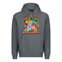 Rock life is better at the beach Premium Hoodie - MaliasSmallBusiness