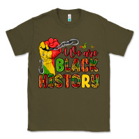 Army Green we are black history Classic Tee - Zillion Design Studio