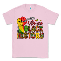 Bubblegum Pink we are black history Classic Tee - Zillion Design Studio
