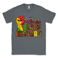 Charcoal Heather we are black history Classic Tee - Zillion Design Studio