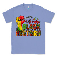 Colony Blue we are black history Classic Tee - Zillion Design Studio