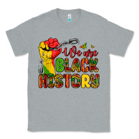 Heather Grey we are black history Classic Tee - Zillion Design Studio