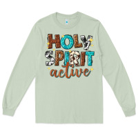 Matcha holy spirit active Long Sleeve Tee - texasbilliewilder