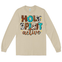 Mushroom holy spirit active Long Sleeve Tee - texasbilliewilder