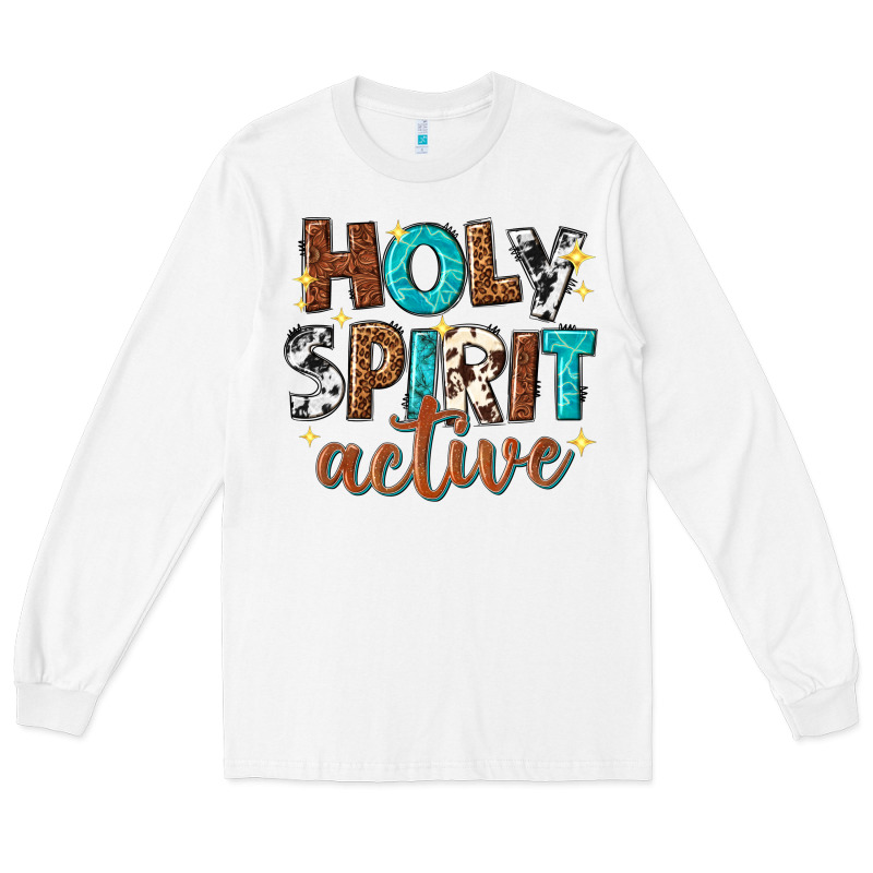 Holy Spirit Active Long Sleeve Tee by texasbilliewilder | Teevron