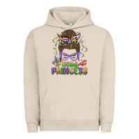 Pigment French Oak bead princess messy bun mardi gras Urban Hoodie - MaliasSmallBusiness