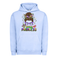 Pigment Grape Ice bead princess messy bun mardi gras Urban Hoodie - MaliasSmallBusiness