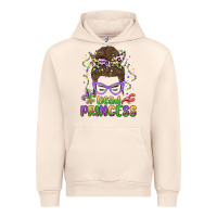 Sandshell bead princess messy bun mardi gras Urban Hoodie - MaliasSmallBusiness