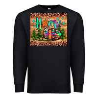 Black home Premium Sweatshirt - JahusDesignShop