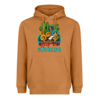Meerkat keep on trucking with western truck Heavyweight Hoodie - HRA Design Shop