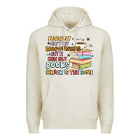 Oatmeal Heather money can't buy happiness but it can buy books Premium Hoodie - MaliasSmallBusiness