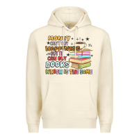 Sandshell money can't buy happiness but it can buy books Premium Hoodie - MaliasSmallBusiness