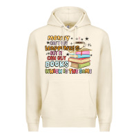 Tofu money can't buy happiness but it can buy books Premium Hoodie - MaliasSmallBusiness