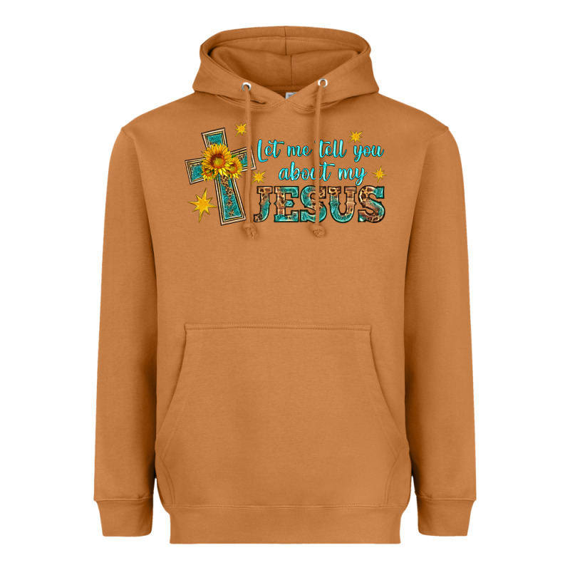 Let Me Tell You About My Jesus Heavyweight Hoodie by HRA Design Shop | Teevron