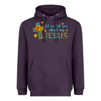Plum let me tell you about my jesus Heavyweight Hoodie - HRA Design Shop