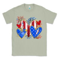 Matcha 4th of july hearts Classic Tee - texasbilliewilder