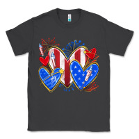 Smoke 4th of july hearts Classic Tee - texasbilliewilder