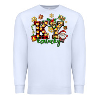 White ky kentucky christmas Premium Sweatshirt - AdoDesignShop