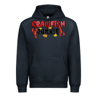 Navy crawfish junkie Urban Hoodie - MaliasSmallBusiness