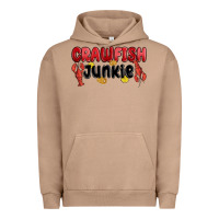 Pigment Burro crawfish junkie Urban Hoodie - MaliasSmallBusiness