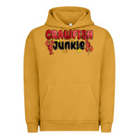 Pigment Peanut Butter crawfish junkie Urban Hoodie - MaliasSmallBusiness