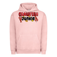 Pigment Salmon crawfish junkie Urban Hoodie - MaliasSmallBusiness