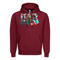Burgundy lab tech Zipper Hoodie - texasbilliewilder