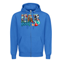 True Royal lab tech Zipper Hoodie - texasbilliewilder
