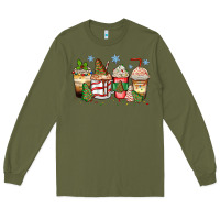 Army Green christmas tree cake  coffee cups Long Sleeve Tee - Zillion Design Studio