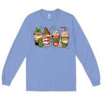 Colony Blue christmas tree cake  coffee cups Long Sleeve Tee - Zillion Design Studio