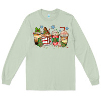Matcha christmas tree cake  coffee cups Long Sleeve Tee - Zillion Design Studio