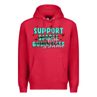 Cardinal support small businesses big dreams Premium Hoodie - MaliasSmallBusiness