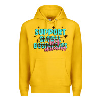 Lemon support small businesses big dreams Premium Hoodie - MaliasSmallBusiness