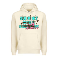 Sandshell support small businesses big dreams Premium Hoodie - MaliasSmallBusiness