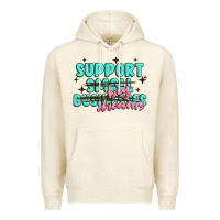 Tofu support small businesses big dreams Premium Hoodie - MaliasSmallBusiness