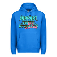 True Royal support small businesses big dreams Premium Hoodie - MaliasSmallBusiness