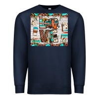 Navy love camp Premium Sweatshirt - JahusDesignShop