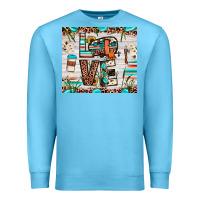 Ocean Blue love camp Premium Sweatshirt - JahusDesignShop