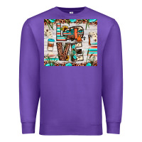 Purple love camp Premium Sweatshirt - JahusDesignShop